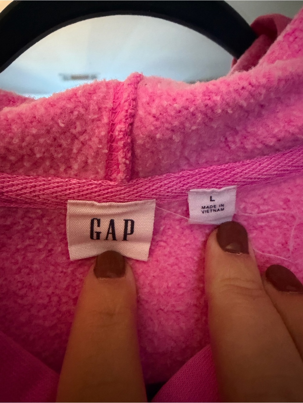 GAP Vintagesoft Logo Hoodie - Picture 4 of 5